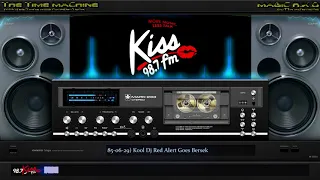 [WRKS] 98.7 Mhz, Kiss Fm (1985-06-29) Kool Dj Red Alert Goes Bersek