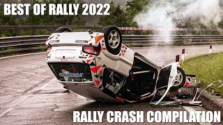 RALLY CRASH & MISTAKES COMPILATION 2022 | Best of Rally 2022