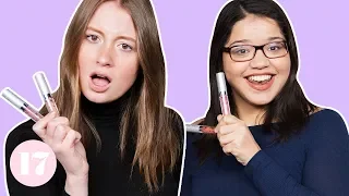 We Tried This INSANE Nude Glitter Changing Lipstick | Beauty Lab