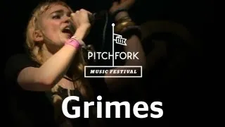 Grimes performs "Genesis" at Pitchfork Music Festival 2012