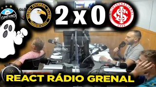 REAÇÕES RÁDIO GRENAL - GLOBO 2X0 INTERNACIONAL [COPA DO BRASIL 2022]