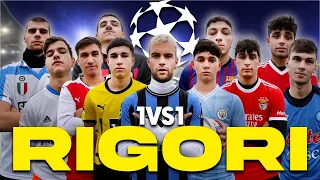 ⚽🏆 SFIDA 1vs1 RIGORI CON LE SQUADRE DI CHAMPIONS LEAGUE!! Chi vincerà?