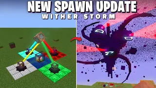 How to Spawn Red Eye Evil Cracker Wither Storm in Minecraft