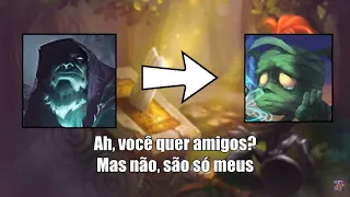 Campeões do LoL fazendo Bullying com o Amumu