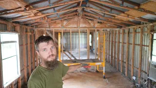 Only One More Room To Go! - Gutting a 1984 Mobile Home