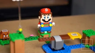 Lego Mario Time! - UNBOXING THE LEGO SUPER MARIO SET AND THE MARIO GAME AND WATCH