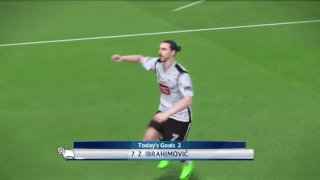 Ibrahimovic knuckleball free-kick Pro Evolution Soccer