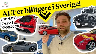 Formula køber sig ind i svensk Ferrari-importør! Lagerstatus og 2 bilnyheder fra Malmø lige hér!