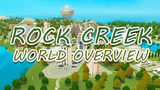 NEW MODERN WORLD!! Rock Creek The Sims 3 World Overview