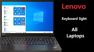 Lenovo Laptop Keyboard lights turn on/ turn off explained in 3 steps. (Thinkpad, Yoga, Ideapad, etc)