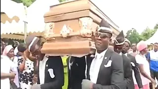 Подборка мемов про гроб/famous funeral dance video