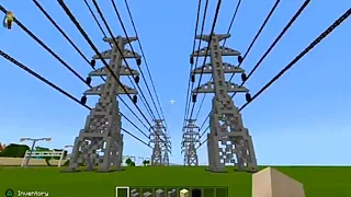 Minecraft: How To Build A Powerline Tower