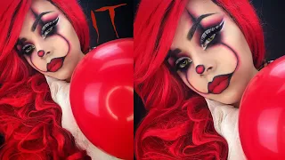 IT PENNYWISE  MAQUILLAJE / VERSION FEMENINA SEXY