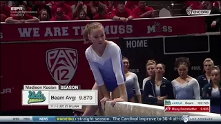 Madison Kocian 2017 Beam vs Utah 9.950