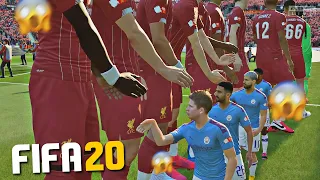 HUGE PLAYERS v TINY PLAYERS ON FIFA 20