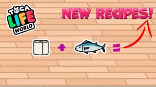 All FREE Tofu, Shrimp, Fish, Sushi & Veggie Recipes 🍤🍣🐟🌭🍅| Toca Life World Recipes | Toca Boca 🌏