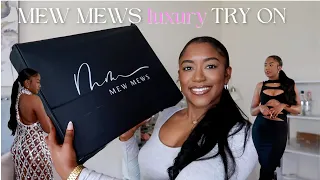 Luxury dresses Try on haul ft. MEW MEWS  | It's giving main character energy! 🔥 #luxuryhaul