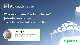 Webinar: Was macht ein Product Owner? Jobrolle verstehen