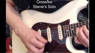 Crossfire- Stevie Ray Vaughan Guitar Solo Transcription