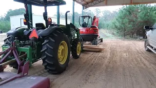 Pole barn completed & a time lapse of the entire build