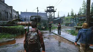 Last of Us  Rainy Atmosphere Gameplay on Realistic (GFX)" No Commentary!!!