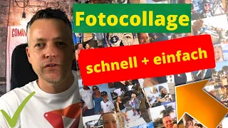 Fotocollage erstellen - Leinwand selber bedrucken lassen! [How to]