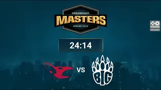 CSGO-LIVE: Mouse Sports vs Big // Dreamhack Masters Spring-2020-Europe // Counter Strike Global