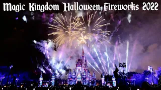 Magic Kingdom Halloween Fireworks - Disney's Not-So-Spooky Spectacular in 4K | Walt Disney World