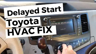 Toyota Climate Control Heater AC Problem Repair DIY Fix