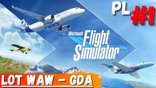 ✈️ Symulator Latania ✈️ - Lecimy WAW - GDA - Microsoft Flight Simulator 2020 PL