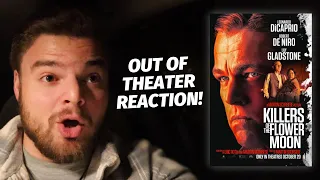 Killers of the Flower Moon Out of Theater REACTION!