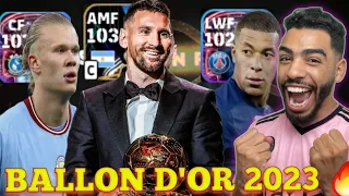 I PLAYED WITH THE TOP 20 BALLON D'OR NOMINIEES 🔥 eFootball 24 mobile