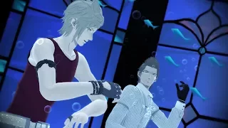 {MMD FFXV} Angelfish - Prompto Argentum and Ignis Scientia