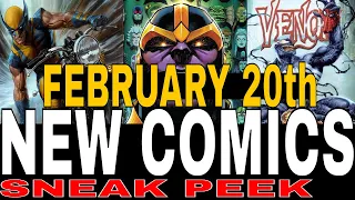 NEW COMIC BOOKS RELEASING FEBRUARY 20th 2019. WOLVERINE COMICS MARVEL COMICS DC COMICS WEEKLY PICKS