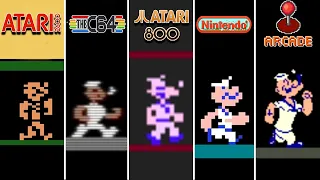 Popeye (1982) Atari2600 vs C64 vs Atari800 vs NES vs Arcade (Which One is Better?)