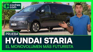 HYUNDAI STARIA ➡ ¿Monovolumen o nave espacial? 🚀 Prueba | Opinión | coches.com