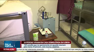 14 pessoas viviam em casa sobrelotada em Lisboa