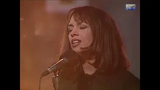 Susanna Hoffs - Eternal flame  Live NRK Wiese 1996  AI upscaled to 2k