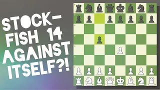 What Happens When you Make Stockfish 14 Play Against Itself?