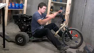 DIY Мото-Дрифт Трайк! - Часть 2 (Drift Trike Motorized)