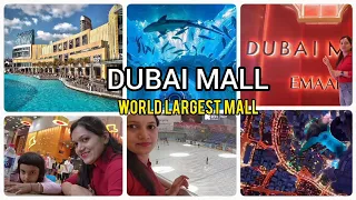 Dubai Mall Part-1// World Largest Shopping Mall// UAE 🇦🇪 //Travelling with family//Vlogs//2023