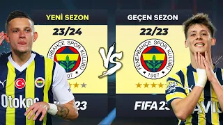 ESKİ FENERBAHÇE vs YENİ FENERBAHÇE // FIFA 23 ALL-STAR