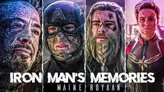 Maine Royaan lofi ll Iron Man Memories#avengers#sadstatus#maineroyaan #viral#trending#marvel#ironman