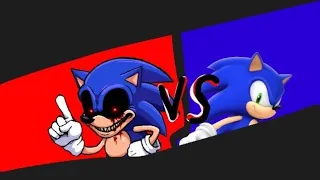 SONIC VS EXE PART 2 (SPRITE ANIMATION) CREDITS TO ⭕️[YOUR TOO SLOW]⭕️ FOR THE SPRITES.