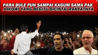 KAGET,,, PARA BULE INI PUN SAMPAI HERAN KOK SEBEGITU CINTANYA RAKYAT INDONESIA KE PRESIDEN JOKOWI