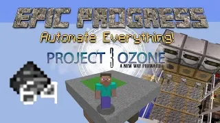 Minecraft project ozone 3 Landia, Most resources fully automated with Stoneworks factory & more P4