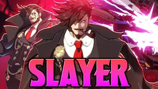 (HE LOOKS CRAZY..) Infer Reacts: Guilty Gear Strive Slayer REVEAL