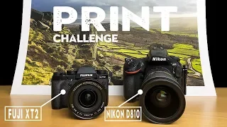 Do I SWITCH from Nikon to Fuji? | The ULTIMATE print test