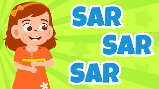 Sar Sar Sar Reel - Fun Children's Songs - Sar Reel Song - Cartoon