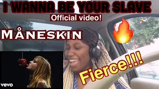 Måneskin - I WANNA BE YOUR SLAVE (Official Video) REACTION !!!